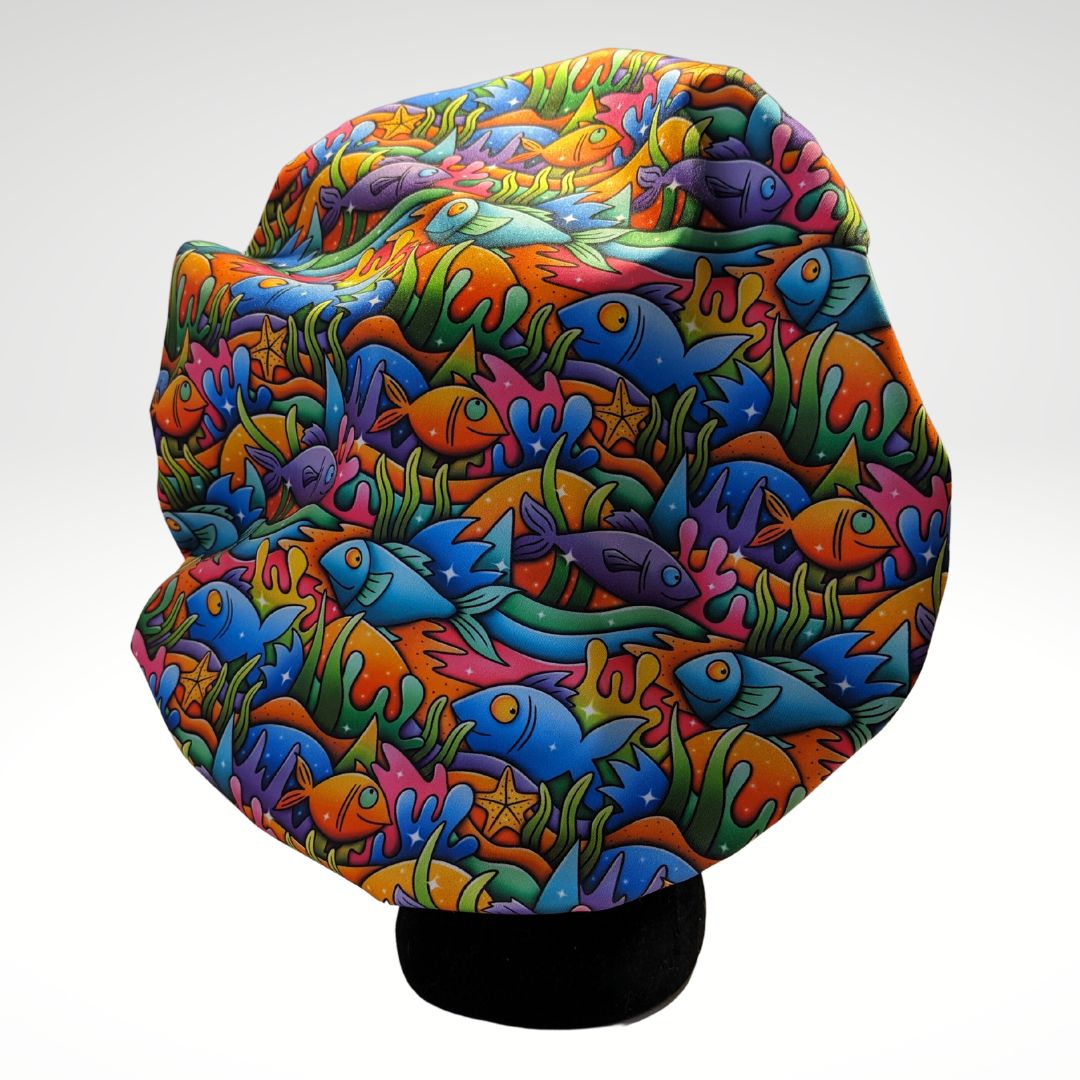 Animal-themed shower caps