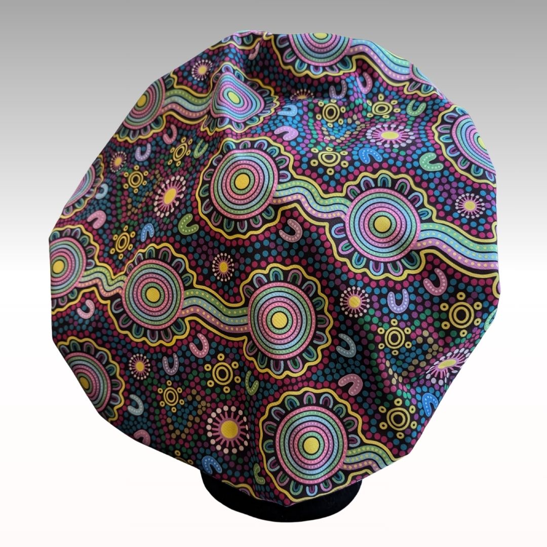 Australiana shower caps
