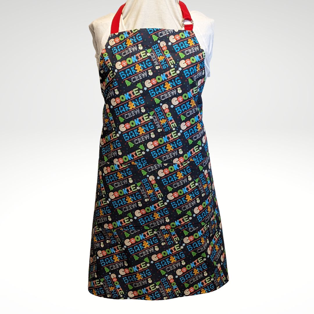 Cookie baking crew apron