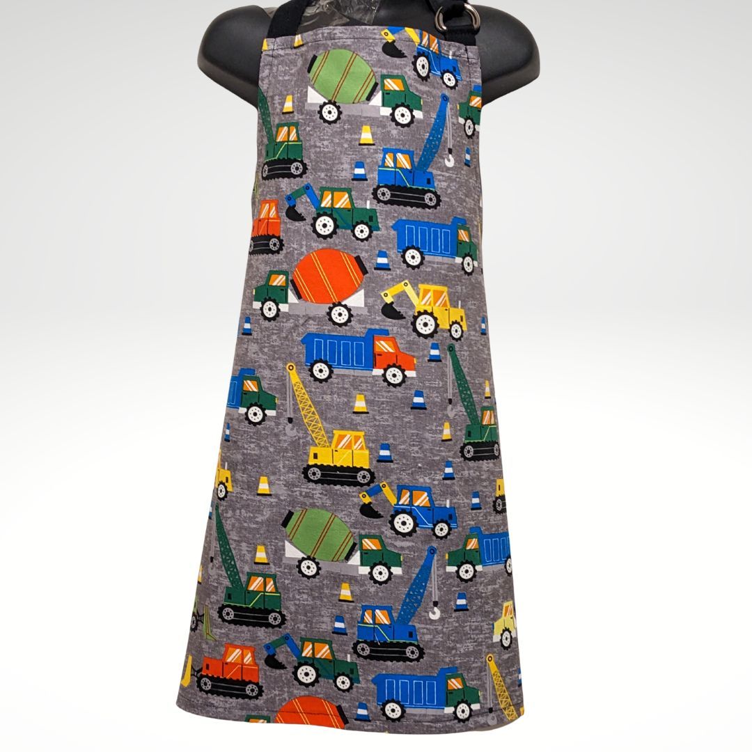 Construction vehicles apron