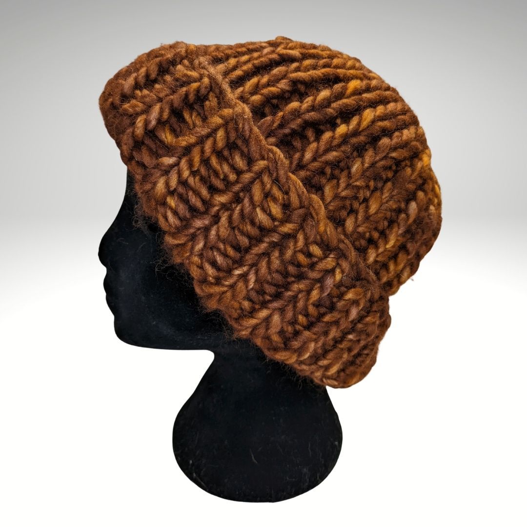 Fold-back beanie