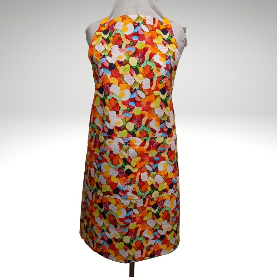 Bag of lollies apron