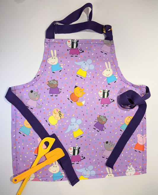 Animal friends child's apron