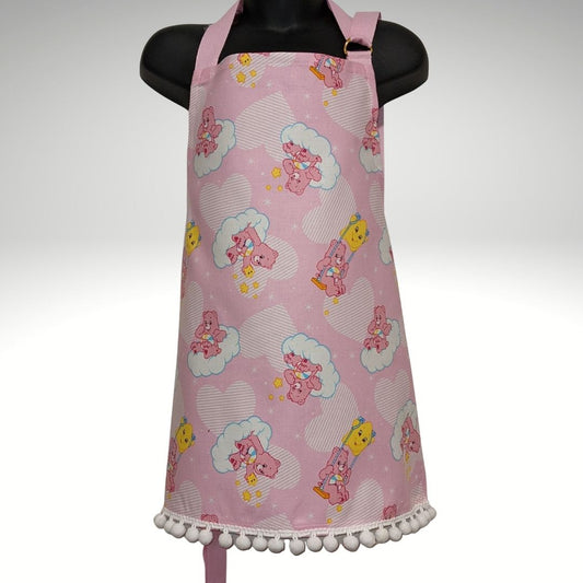 Pink bears child's apron