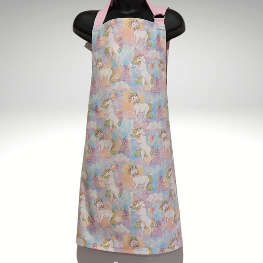 A blessing of unicorns child's apron