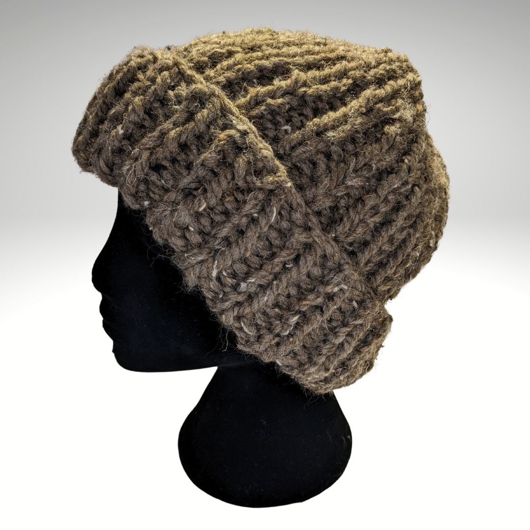 Fold-back beanie