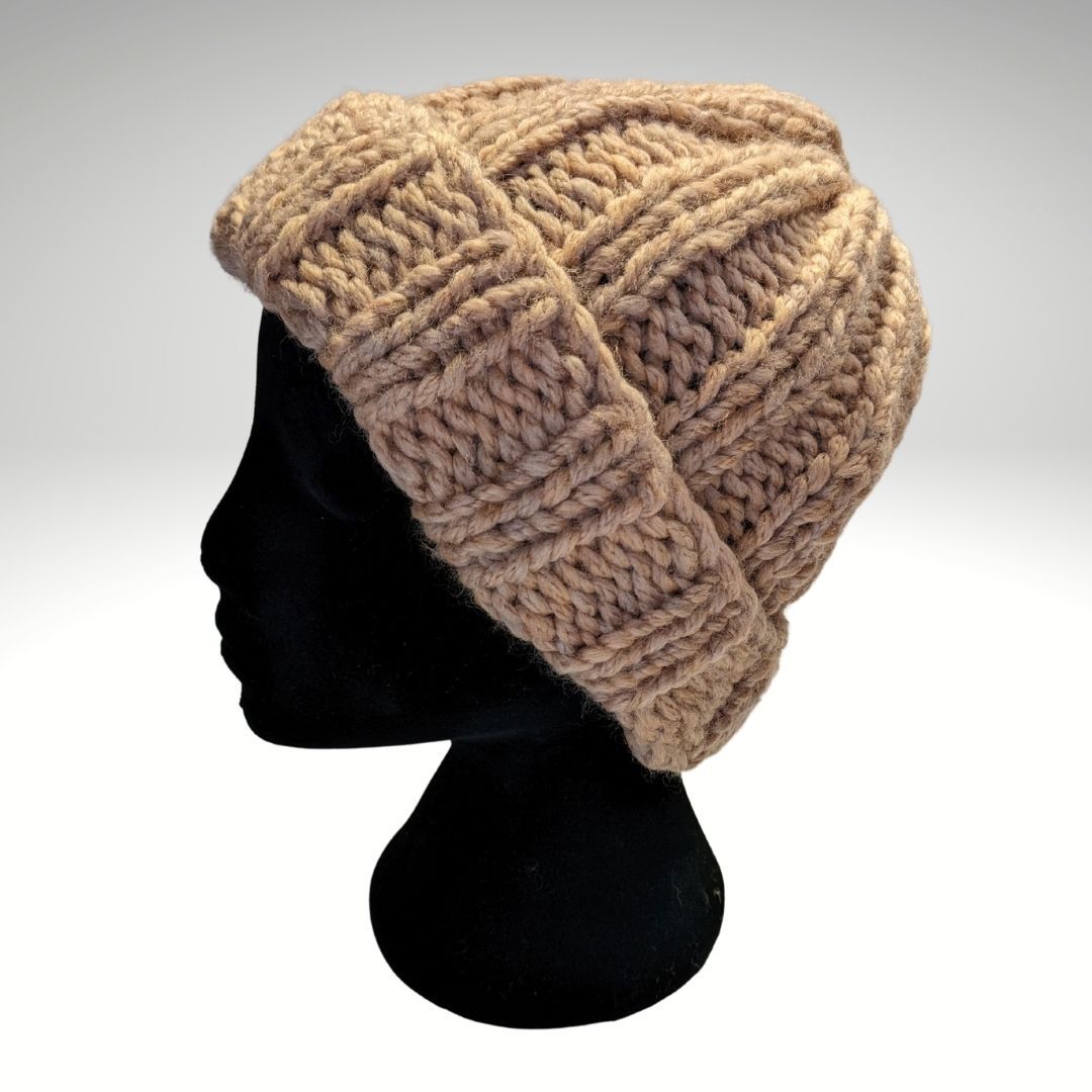 Fold-back beanie