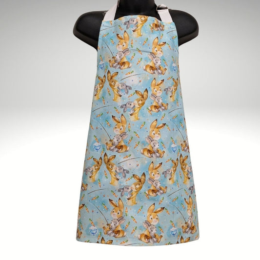 A fluffle of bunnies child's apron