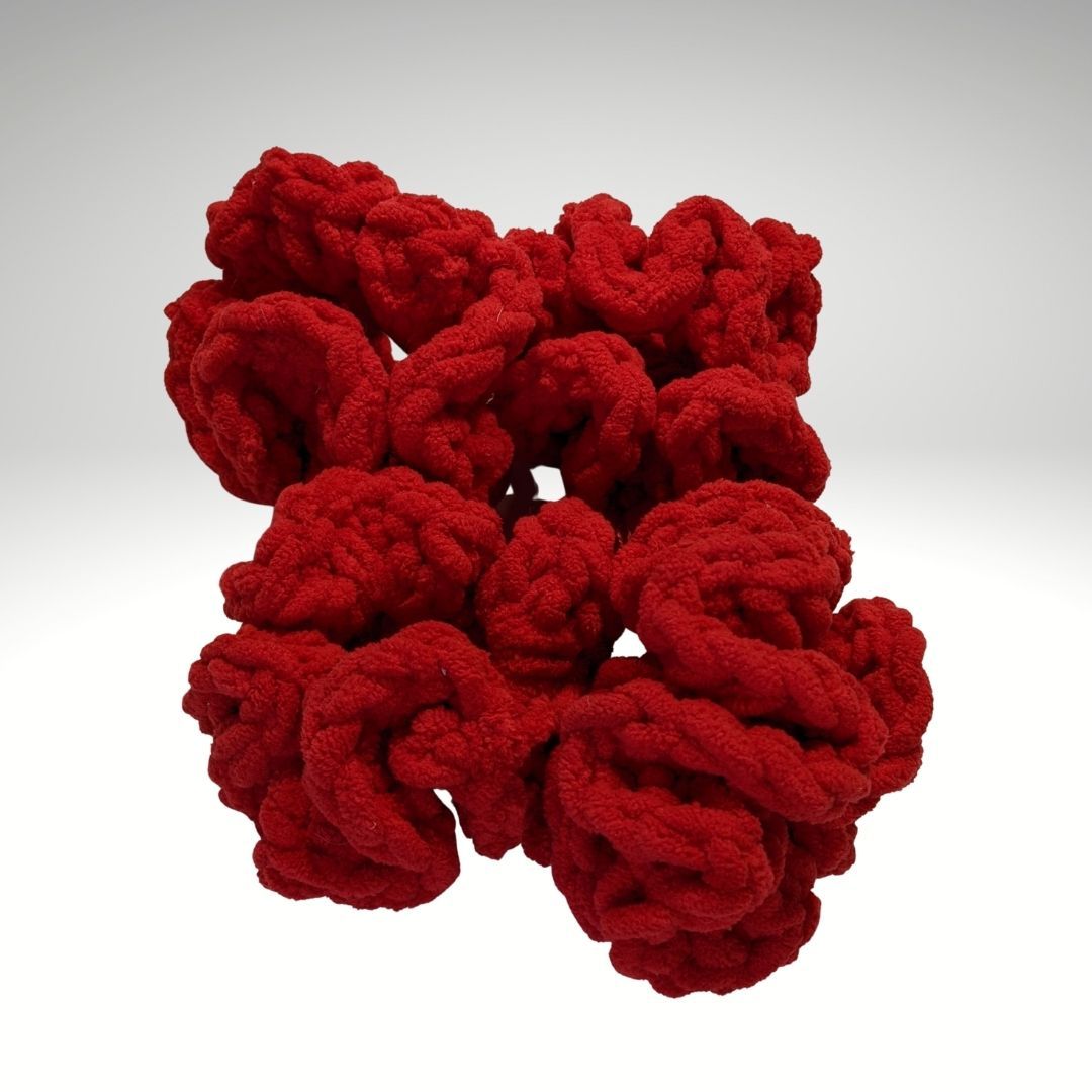 Chenille scrunchies