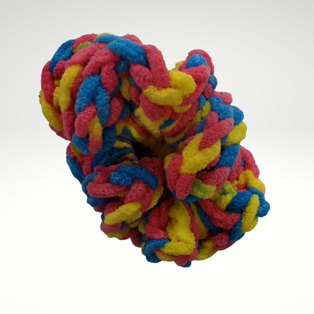 Chenille scrunchies