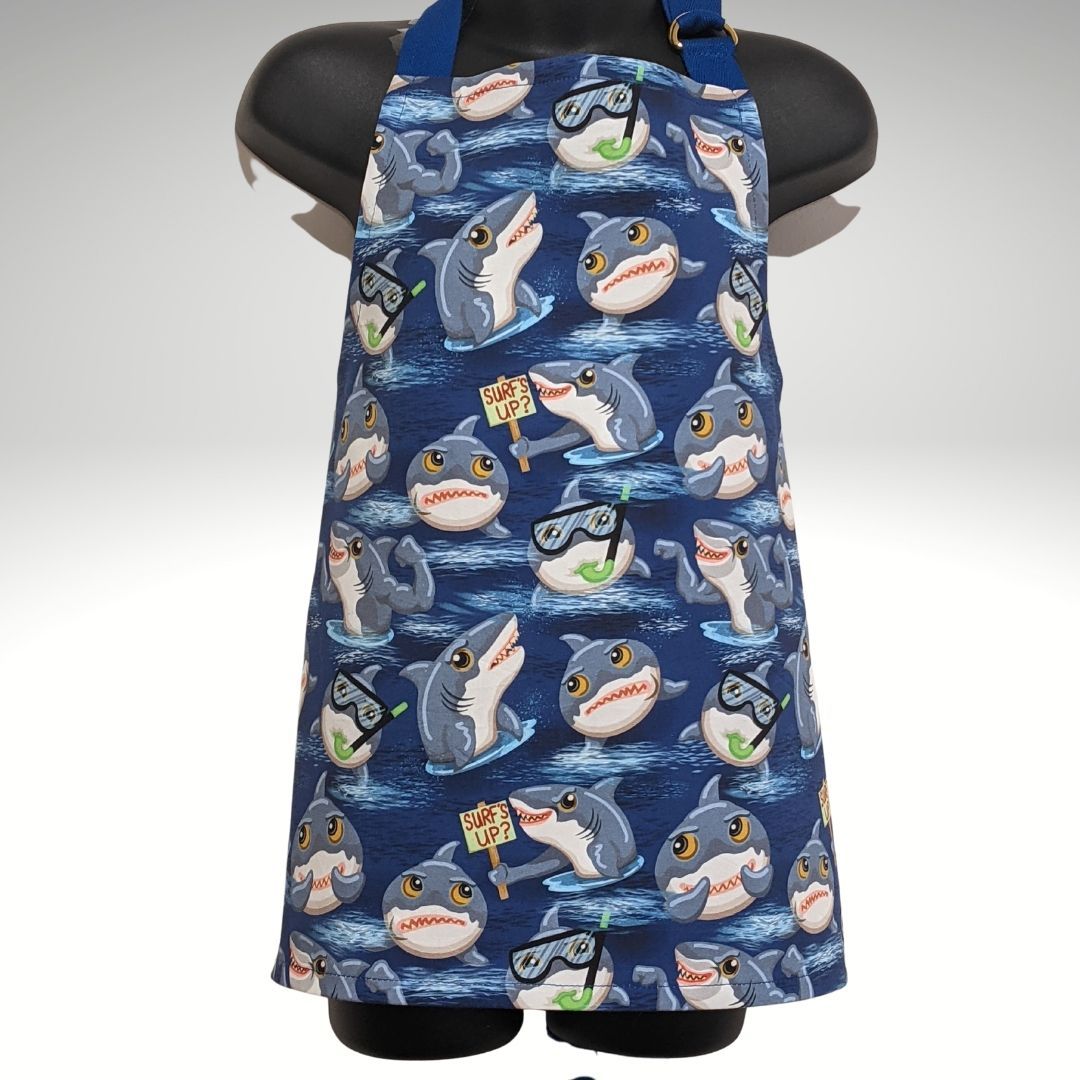 Shark attack child's apron